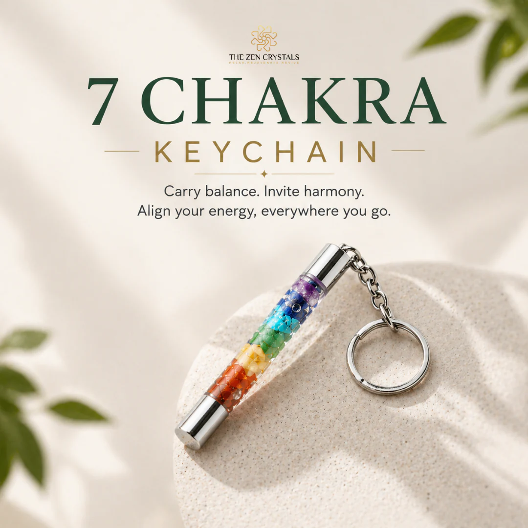7 Chakra Slim-Tube Keychain [PACK OF 3] - Image 3