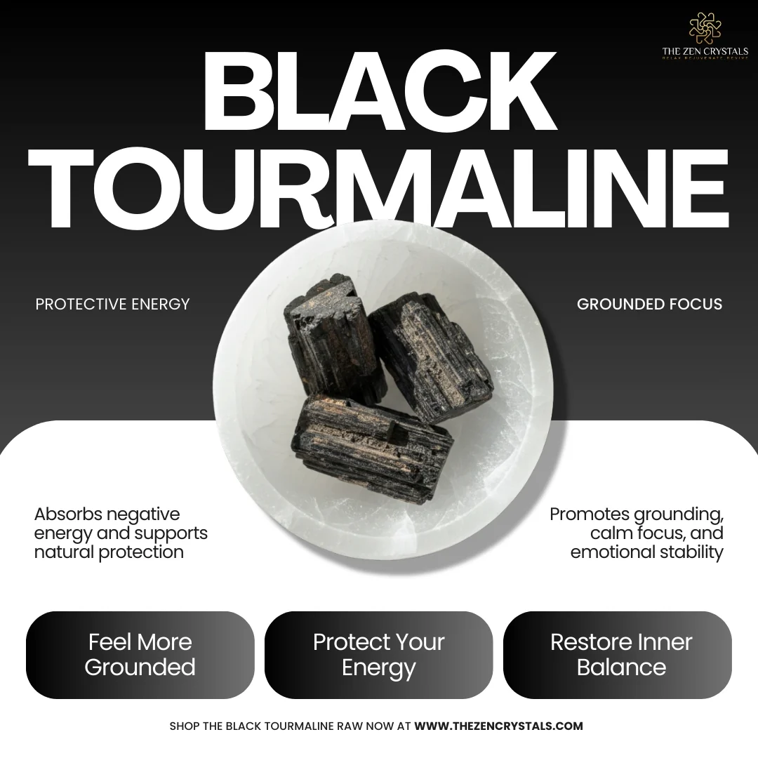 Black Tourmaline Raw