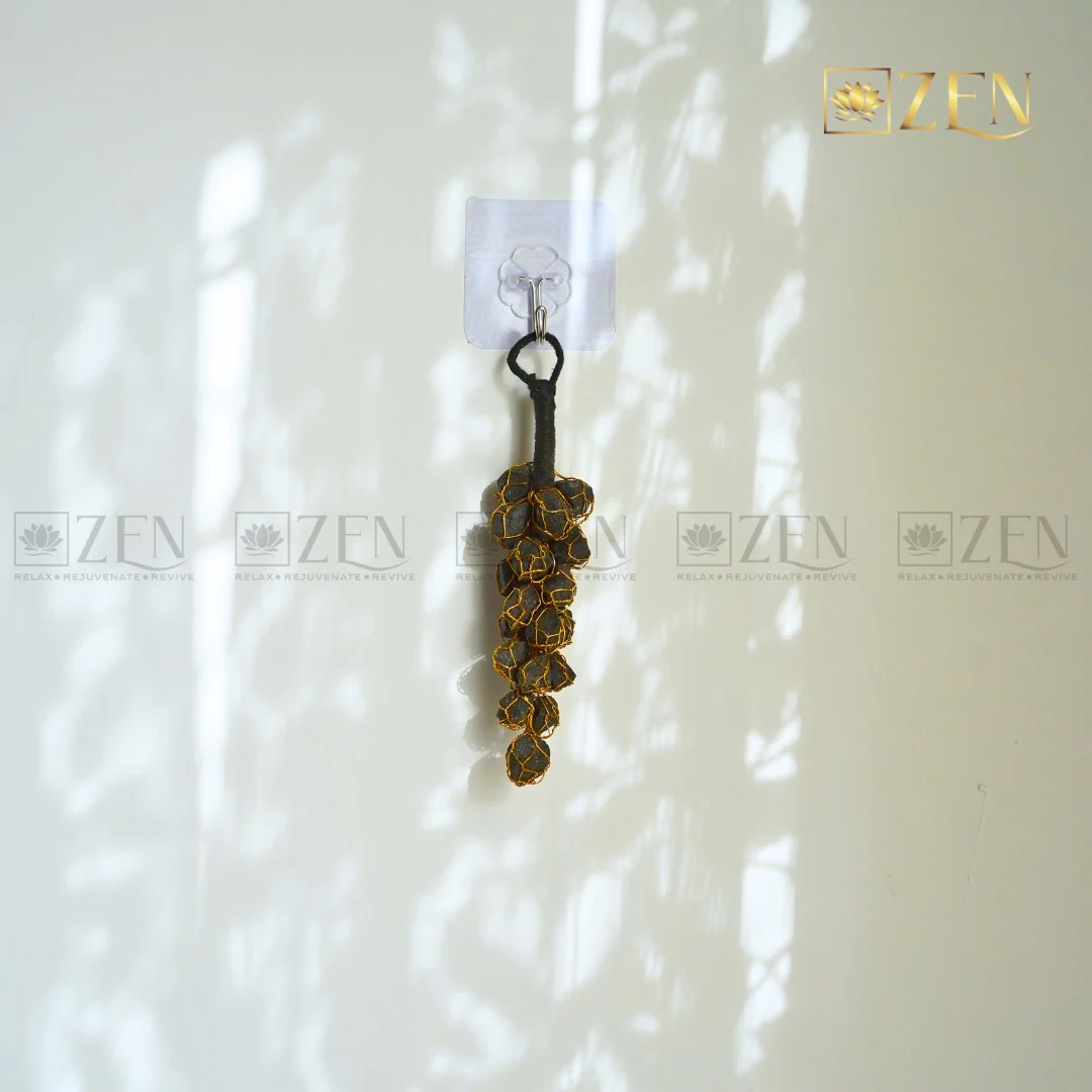 Black Tourmaline Wall Hanging Shield - Image 3