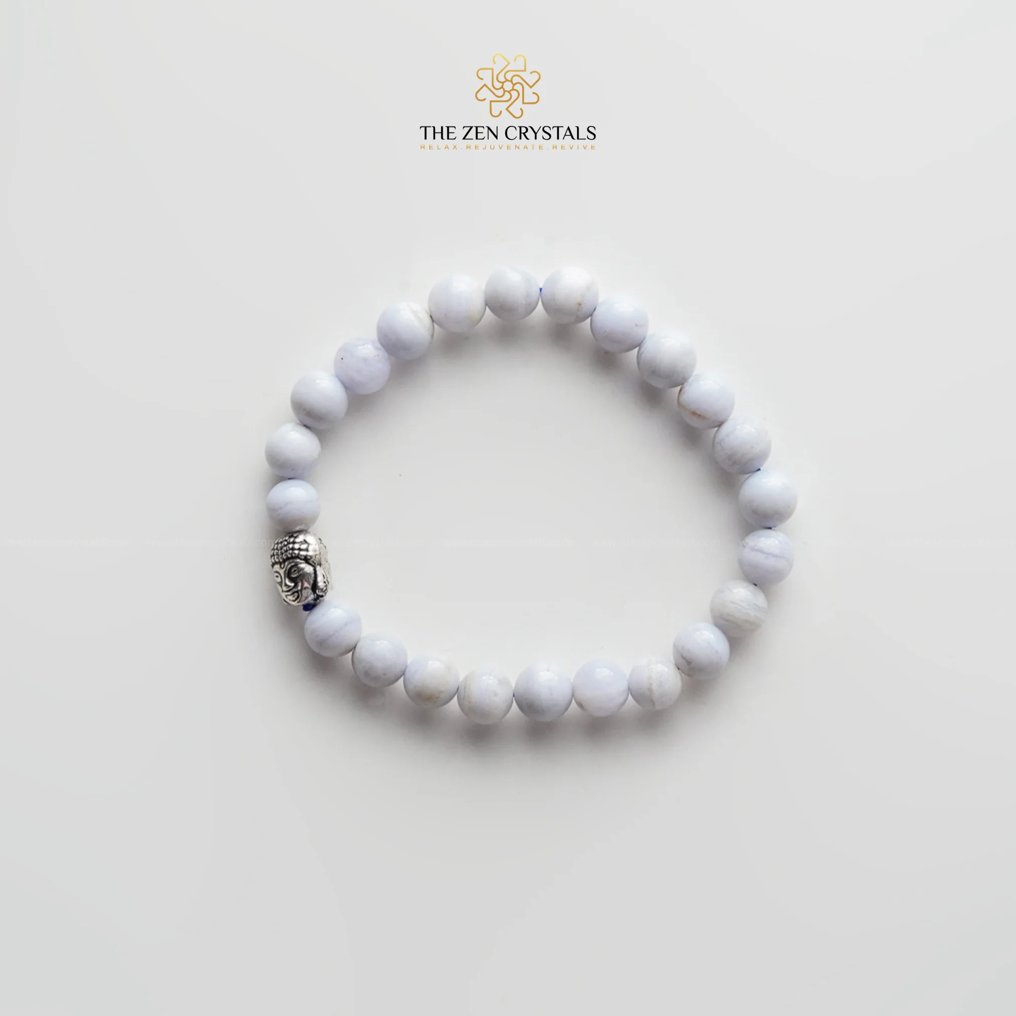 Blue Lace Agate Bracelet - Image 3