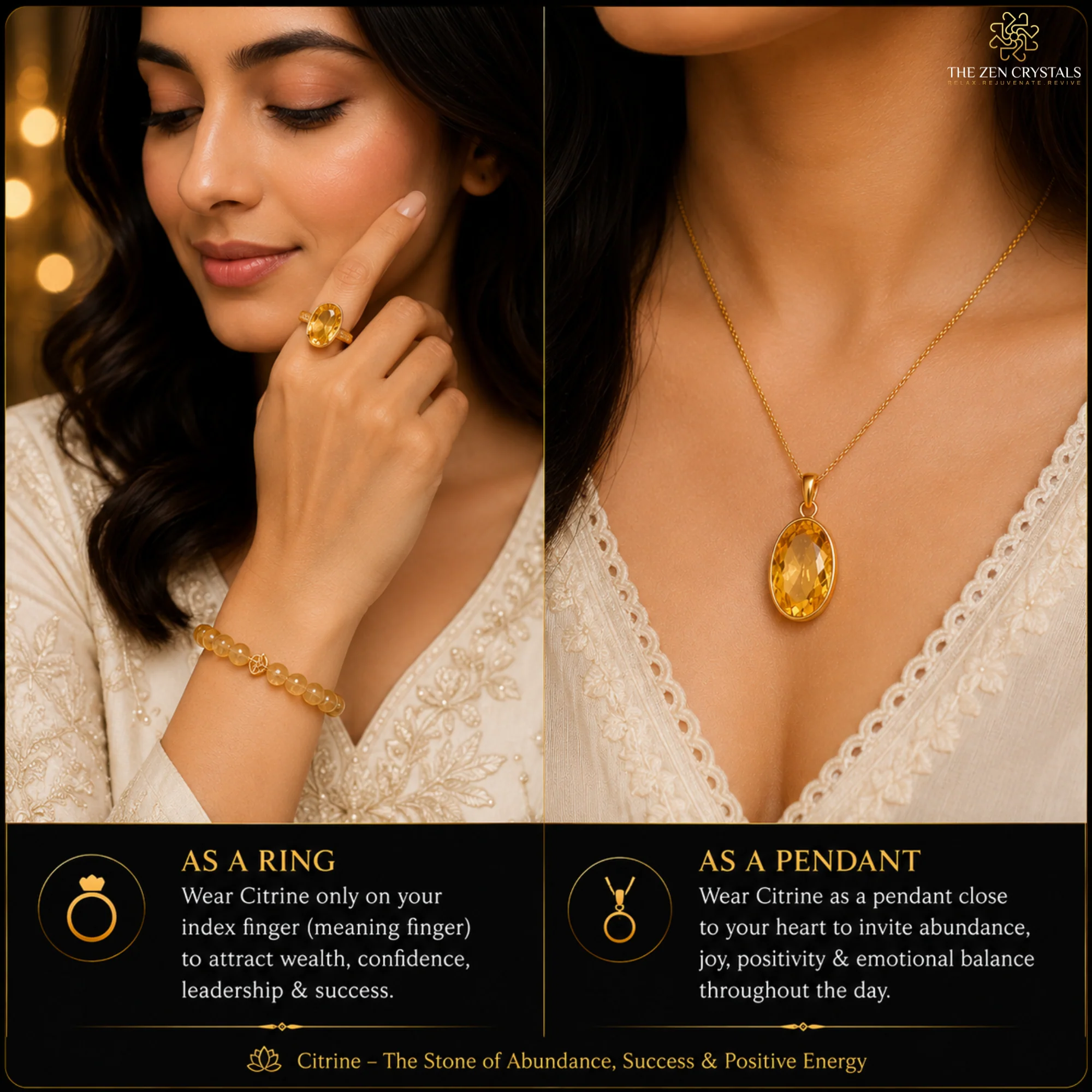 Citrine Stone (सुनेला/सुनहला) - Image 3