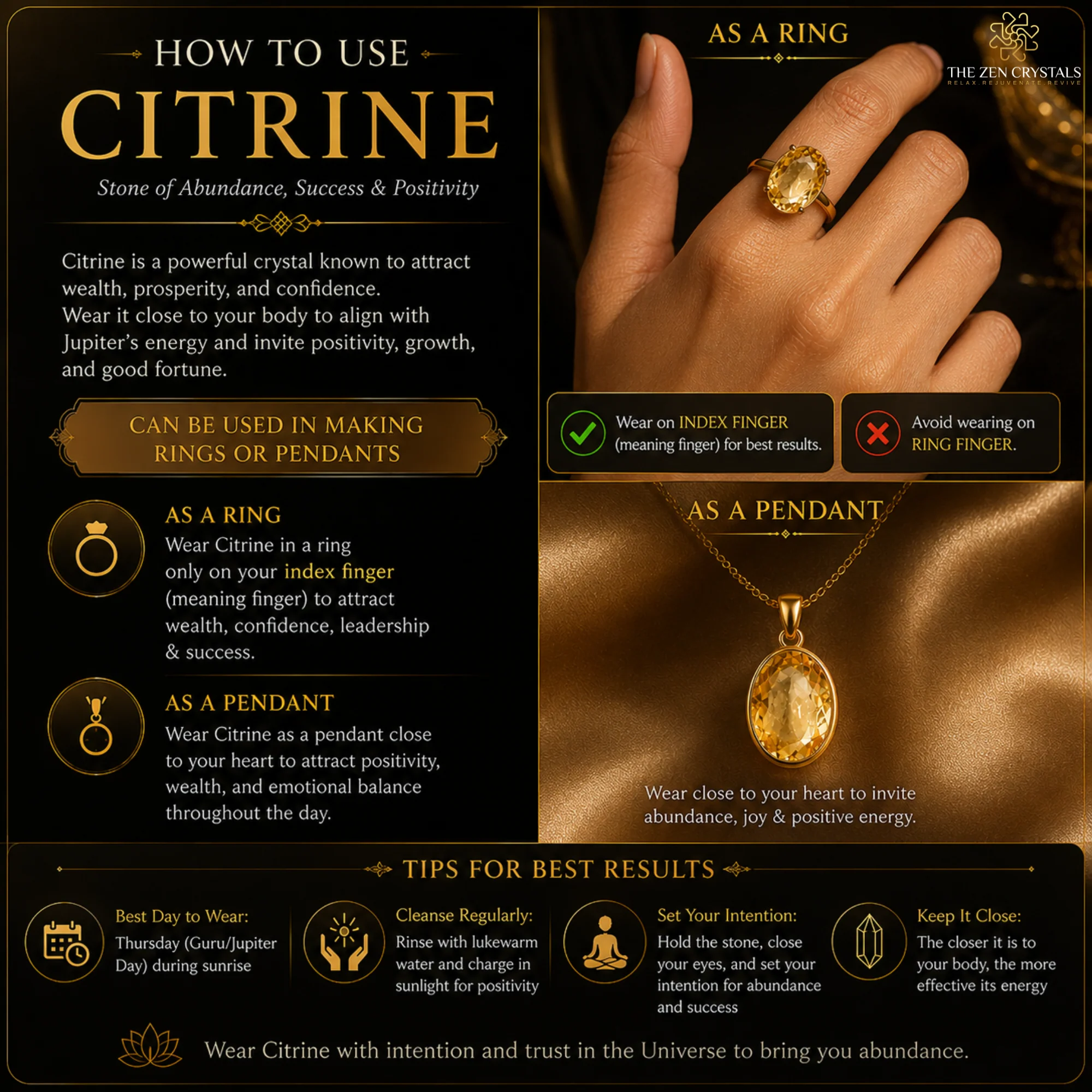Citrine Stone (सुनेला/सुनहला) - Image 5