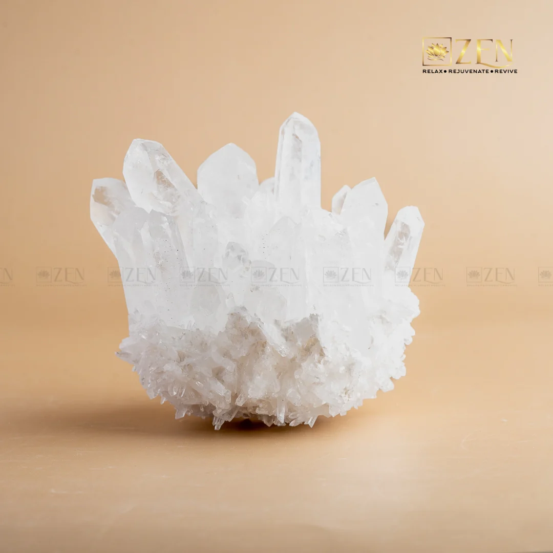 Clear Quartz Pointed Raw Cluster - Image 2