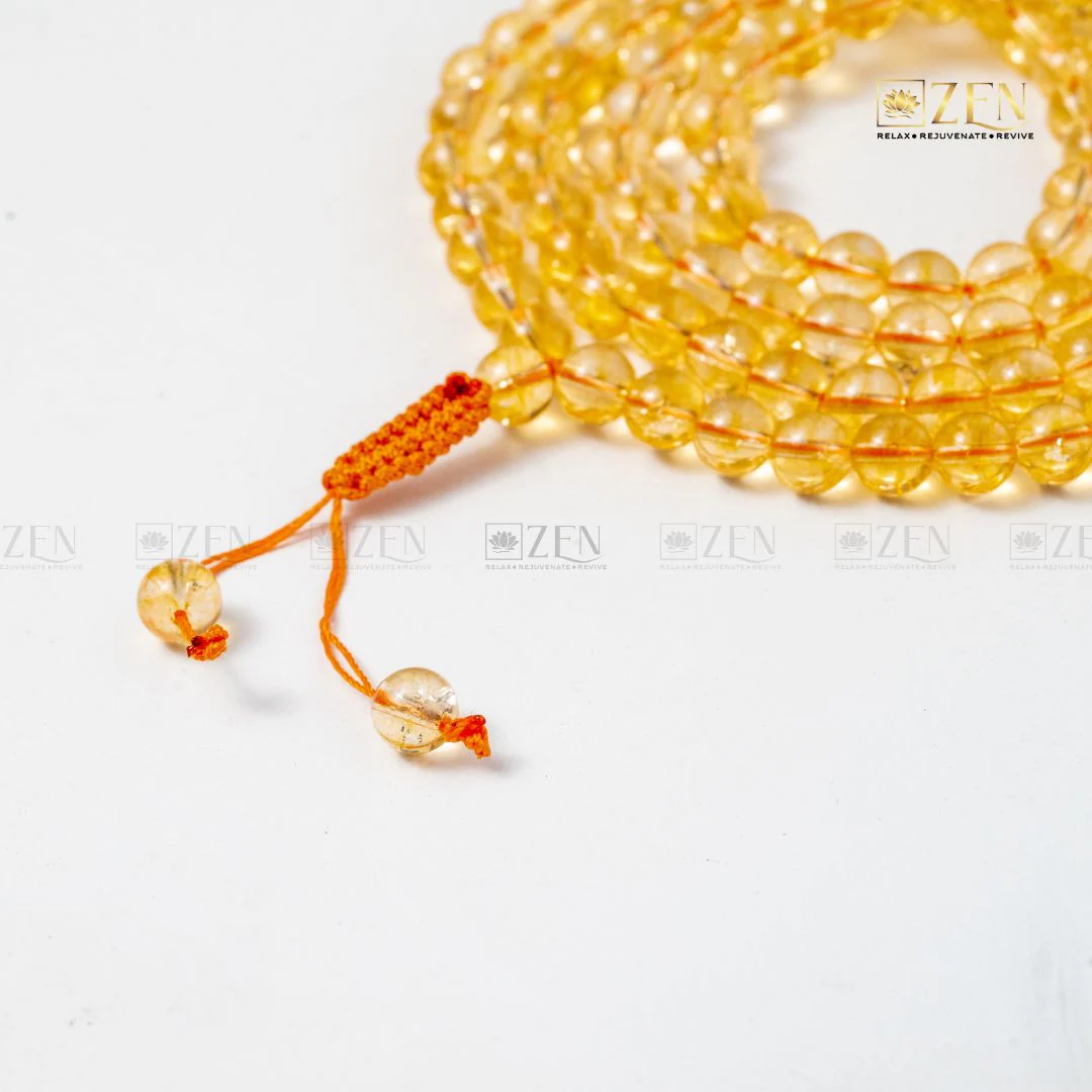 Citrine Jaap Mala | The Zen Crystals - Image 4