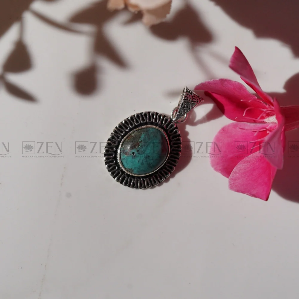 Firoza Stone Pendant - Image 3