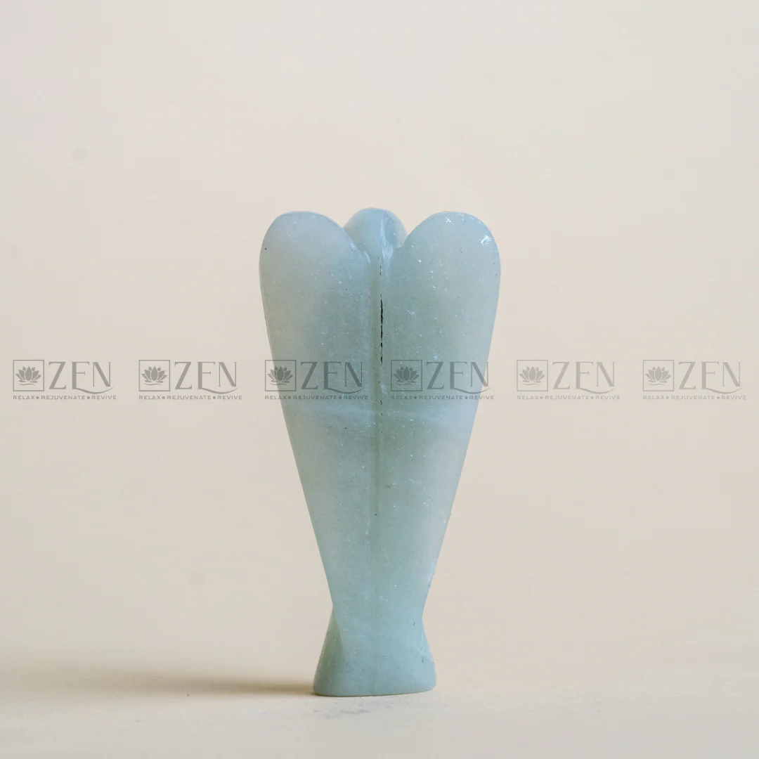 Green Aventurine Angel For Abundance & Healing - Image 4