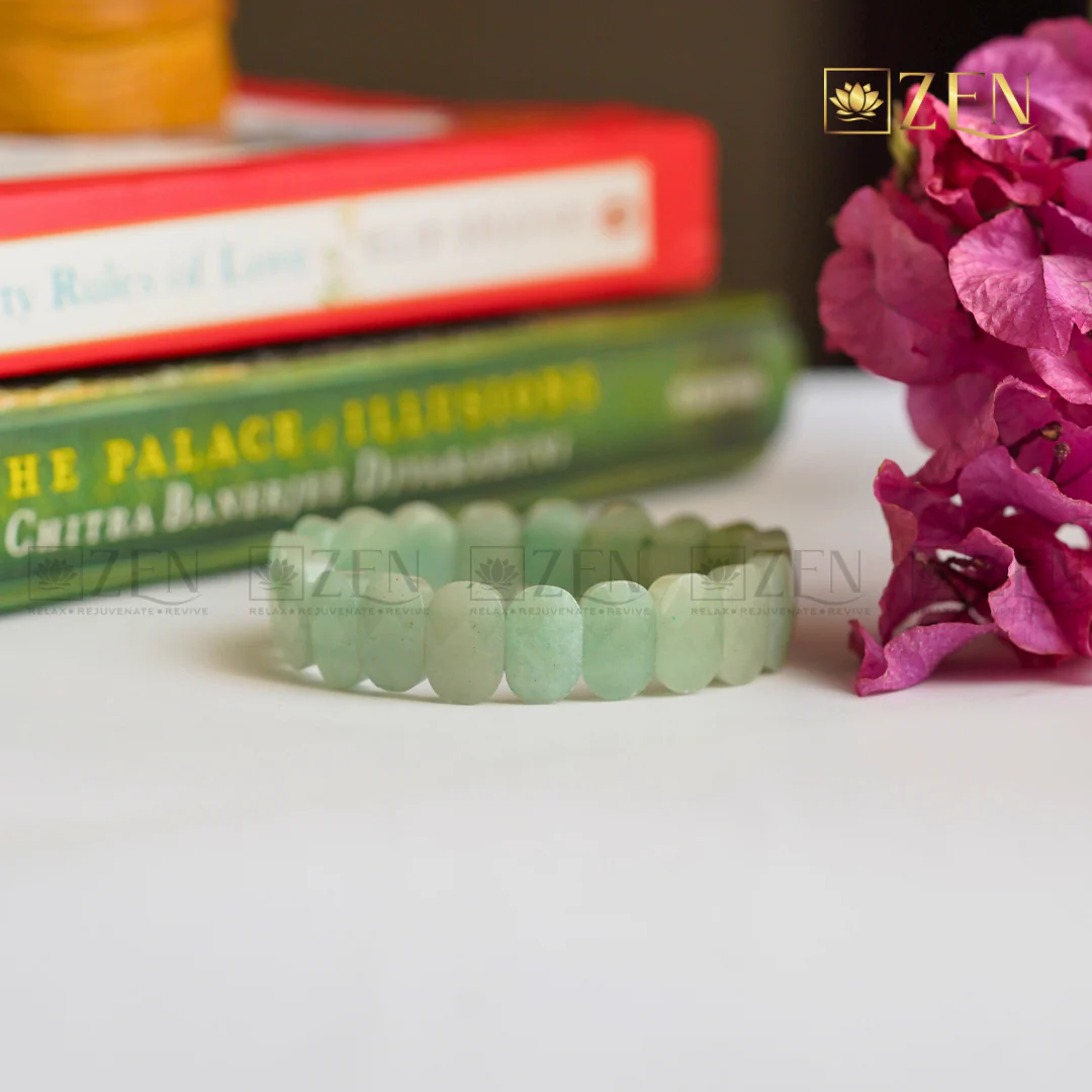 Green Aventurine Faceted Bracelet - Image 3