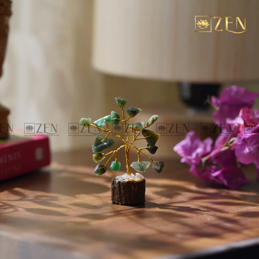Jade Mini Crystal Tree