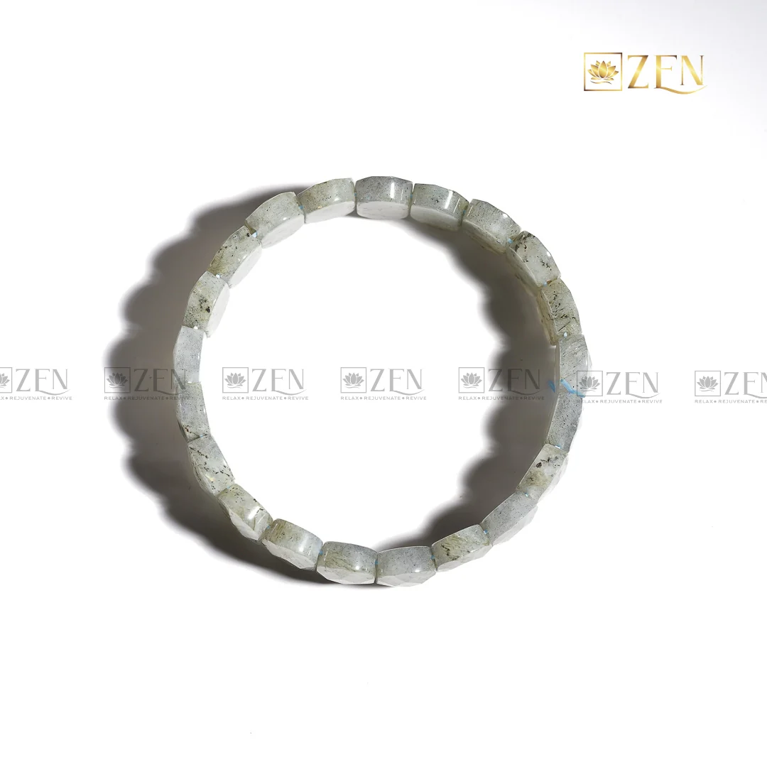 Labradorite - Flat Bead Bracelet - Image 5