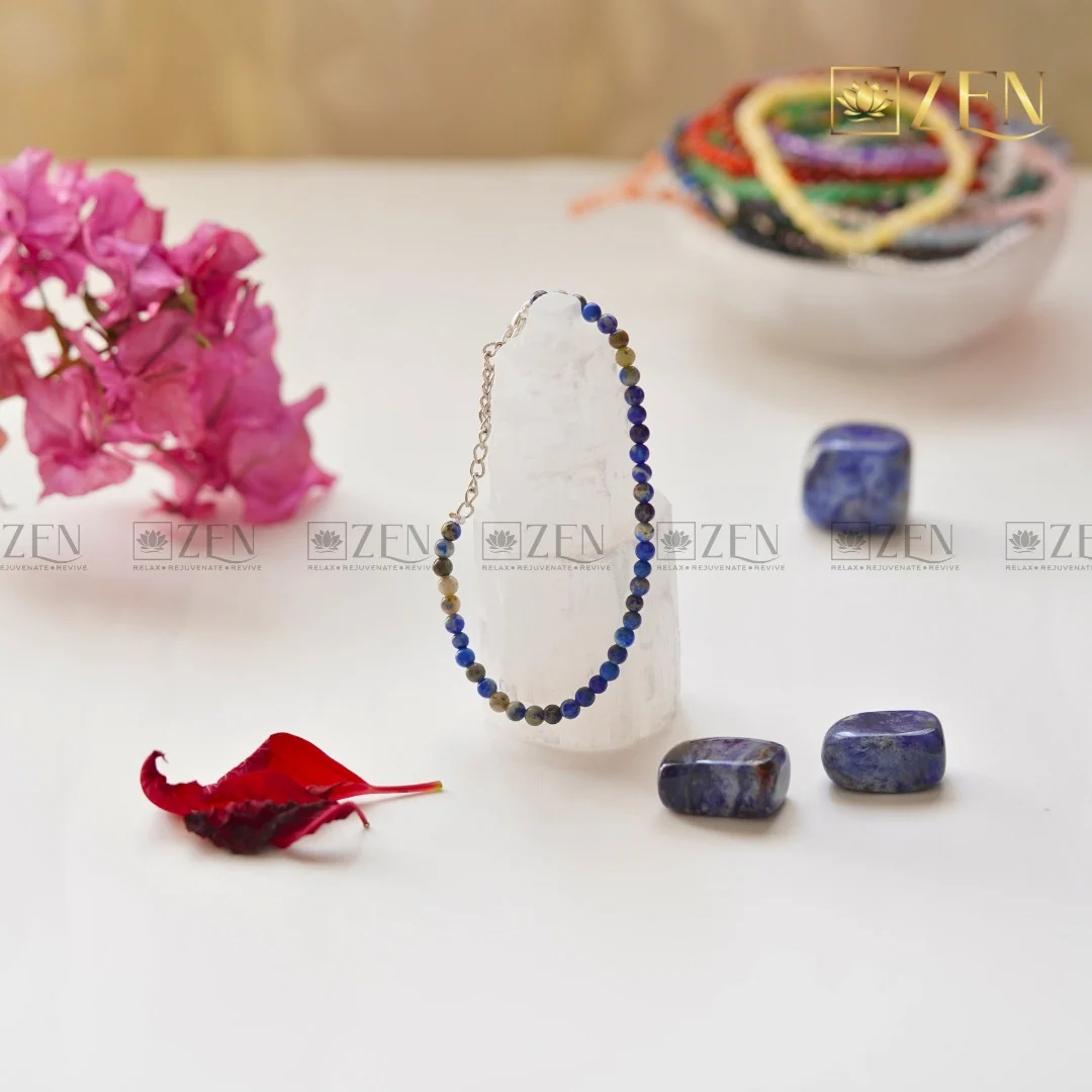 Lapis Lazuli Bracelet - 4mm - Image 3