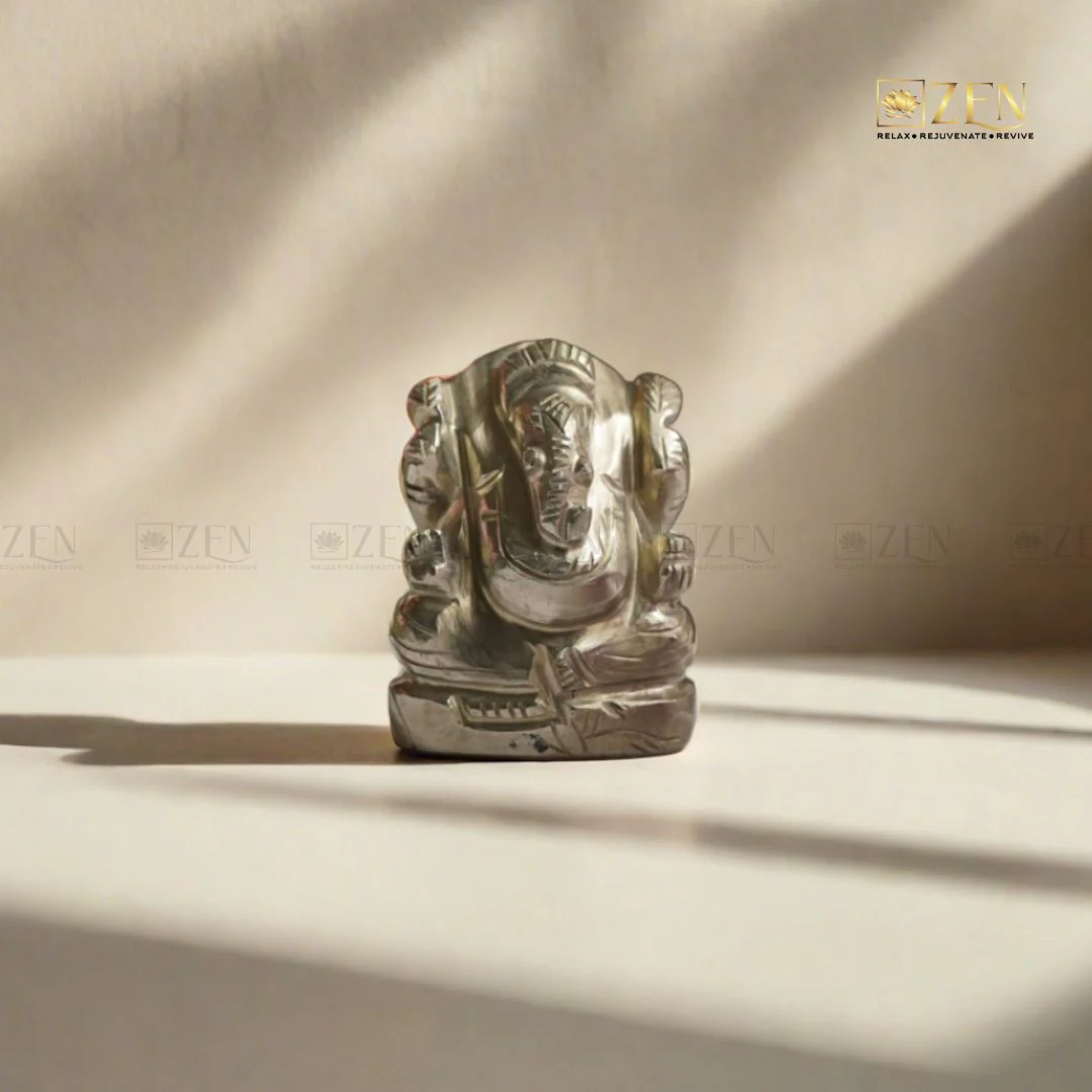 Pyrite Ganesha Idol - Image 4