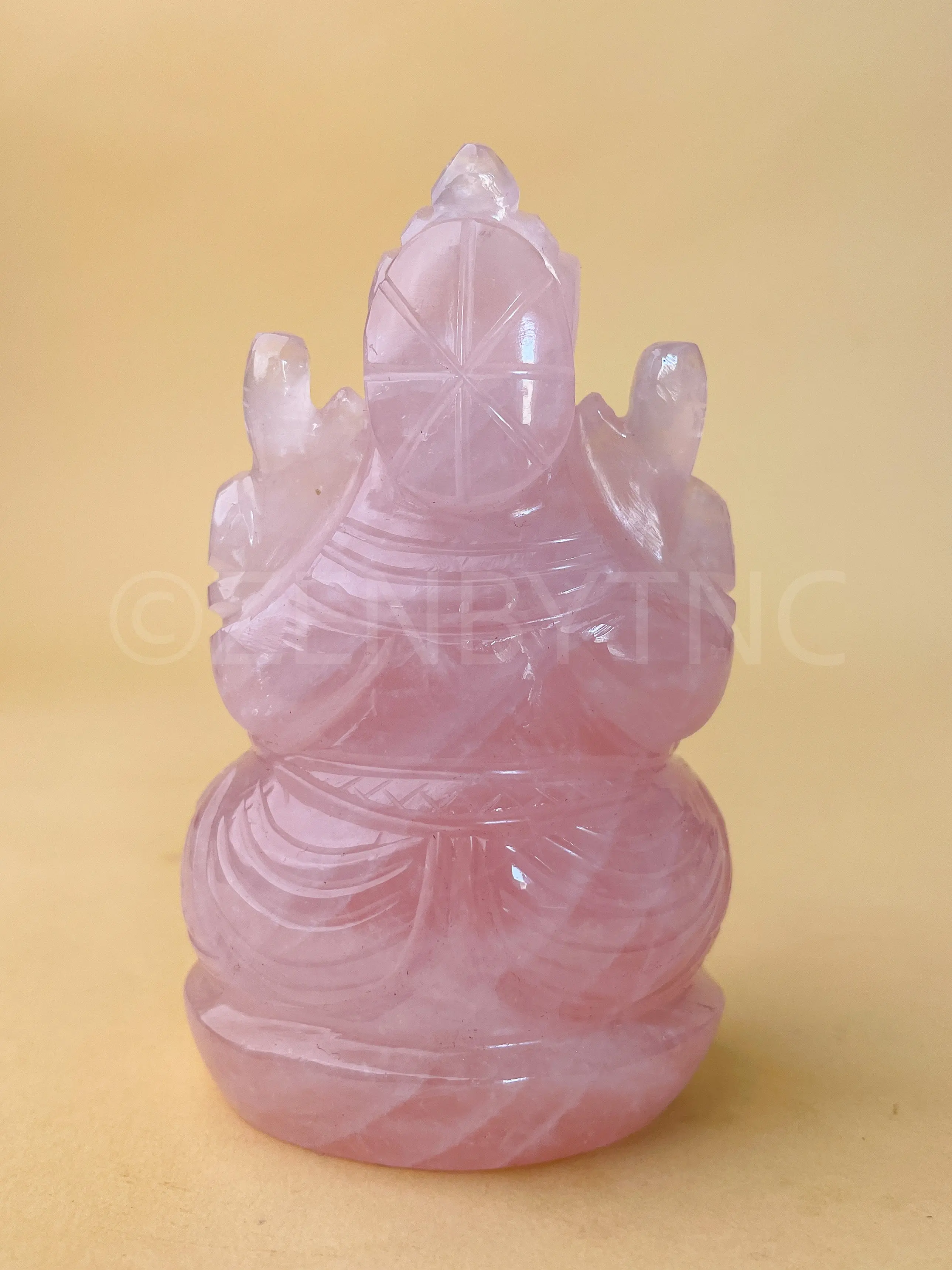 Lord Ganesha - Rose Quartz - Image 4