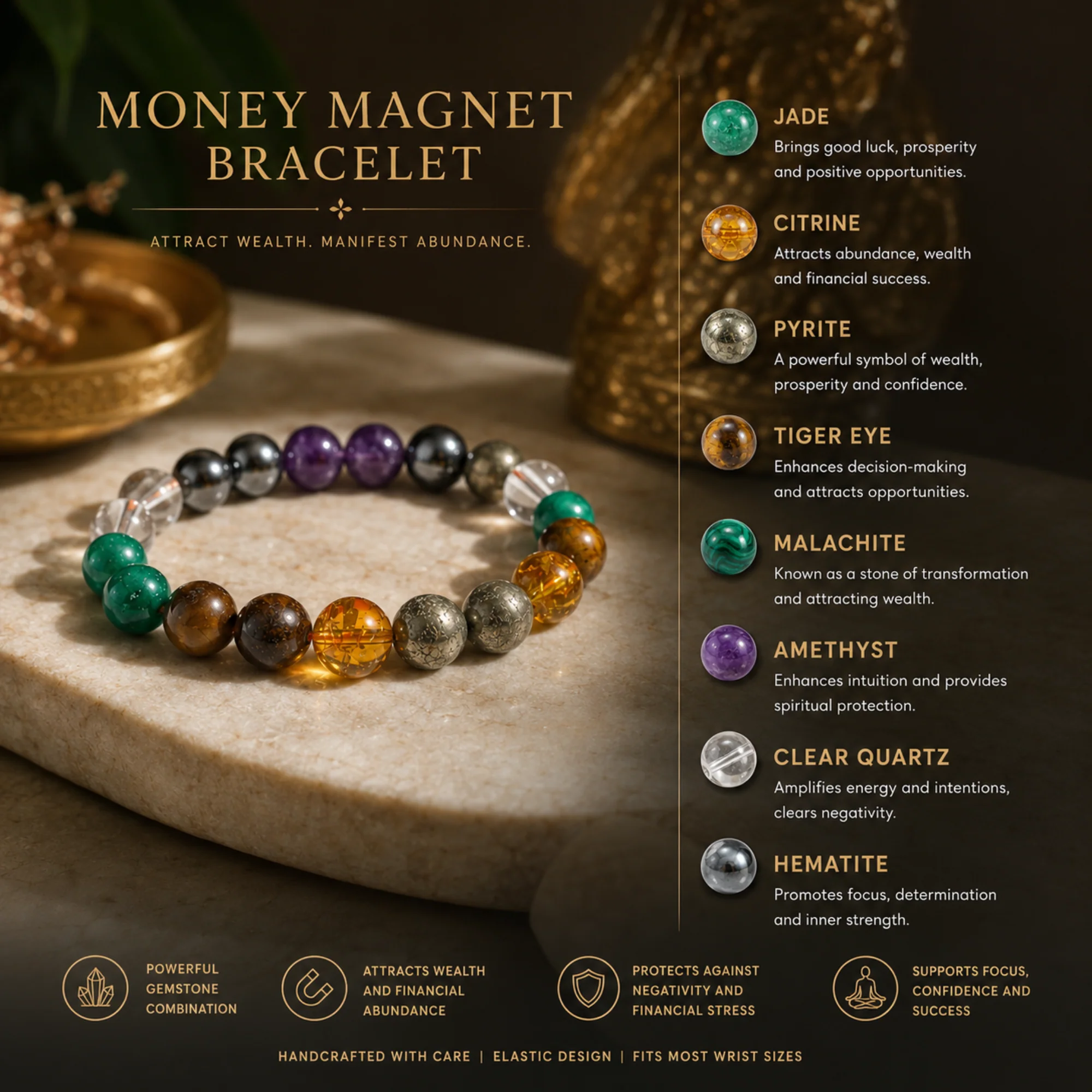Money Magnet Bracelet For Men & Women - Image 5