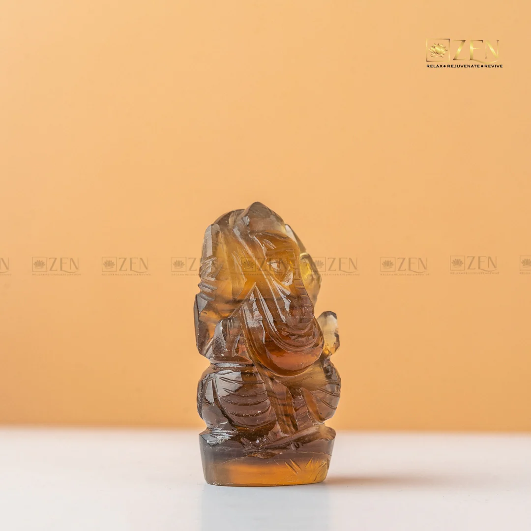 Multi Flourite Ganesh Ji Idol - Image 2