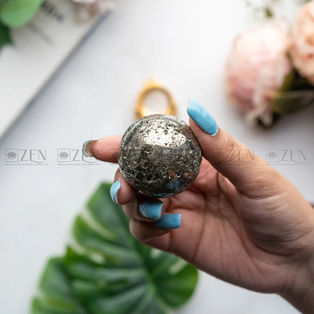 Peruvian Pyrite Sphere - Image 3