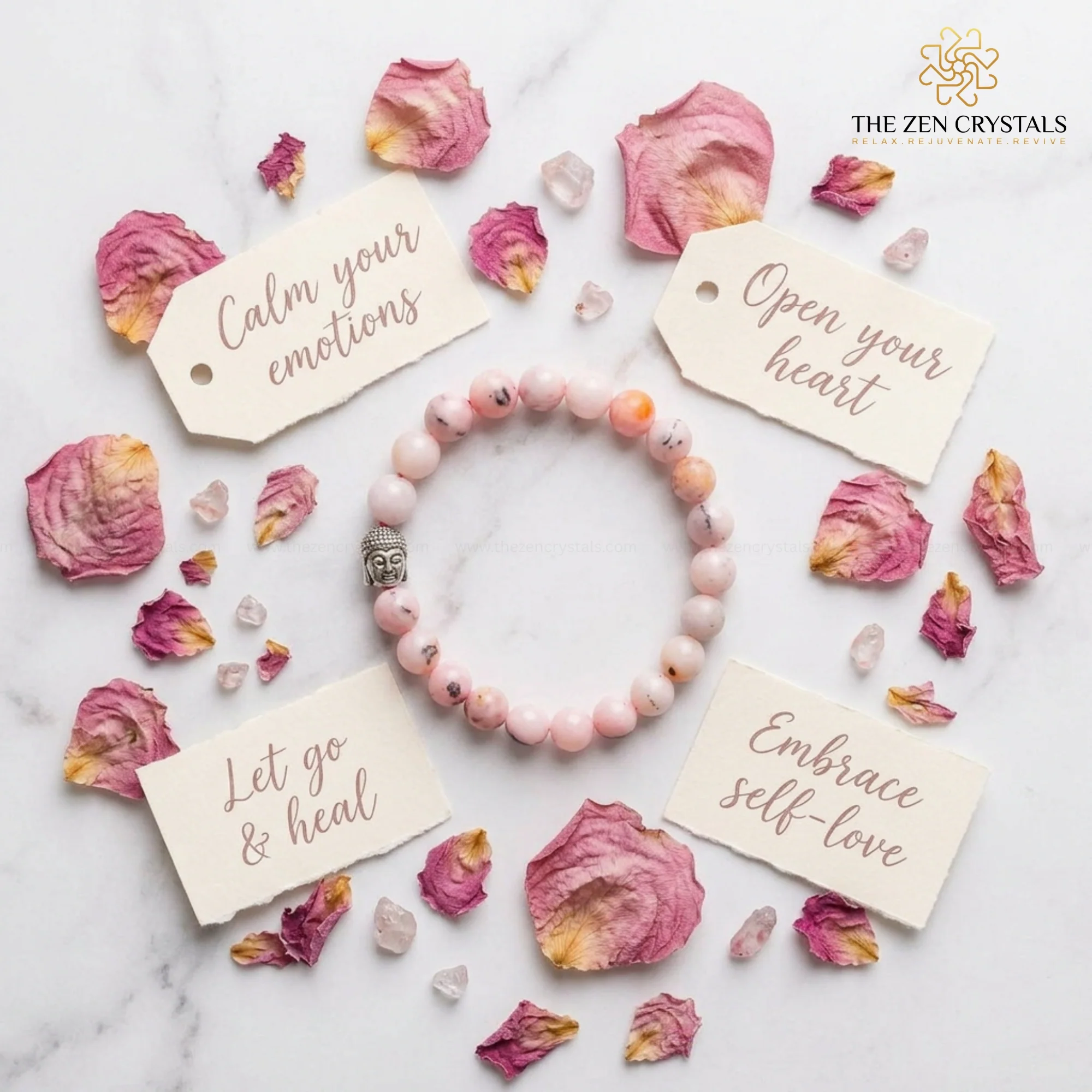 Pink Opal Bracelet - Image 2