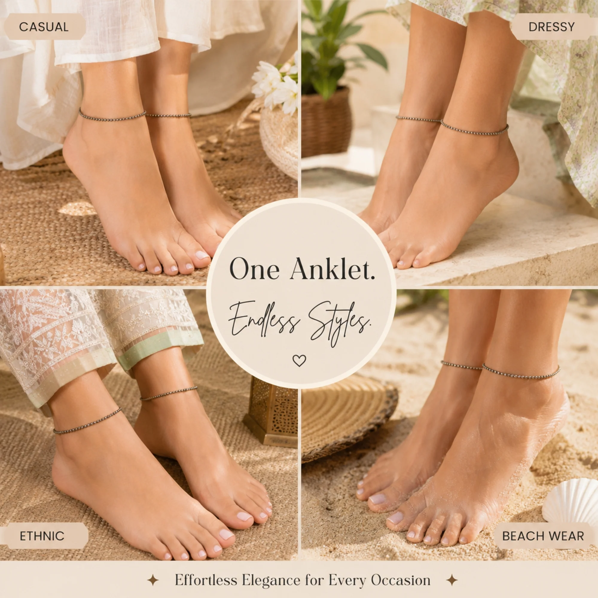 Pyrite Anklet (Set of 2) - Image 4