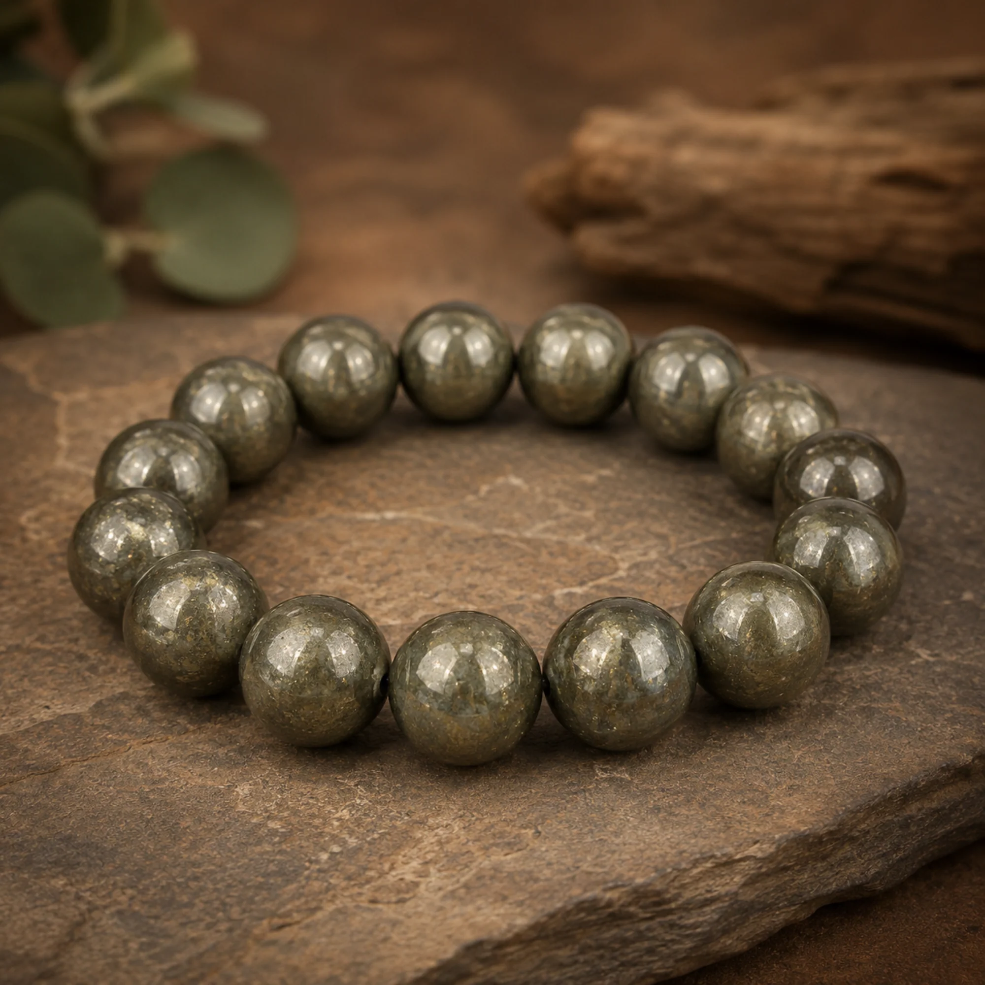 Pyrite Bracelet | Strength, Protection & Focus - Image 9