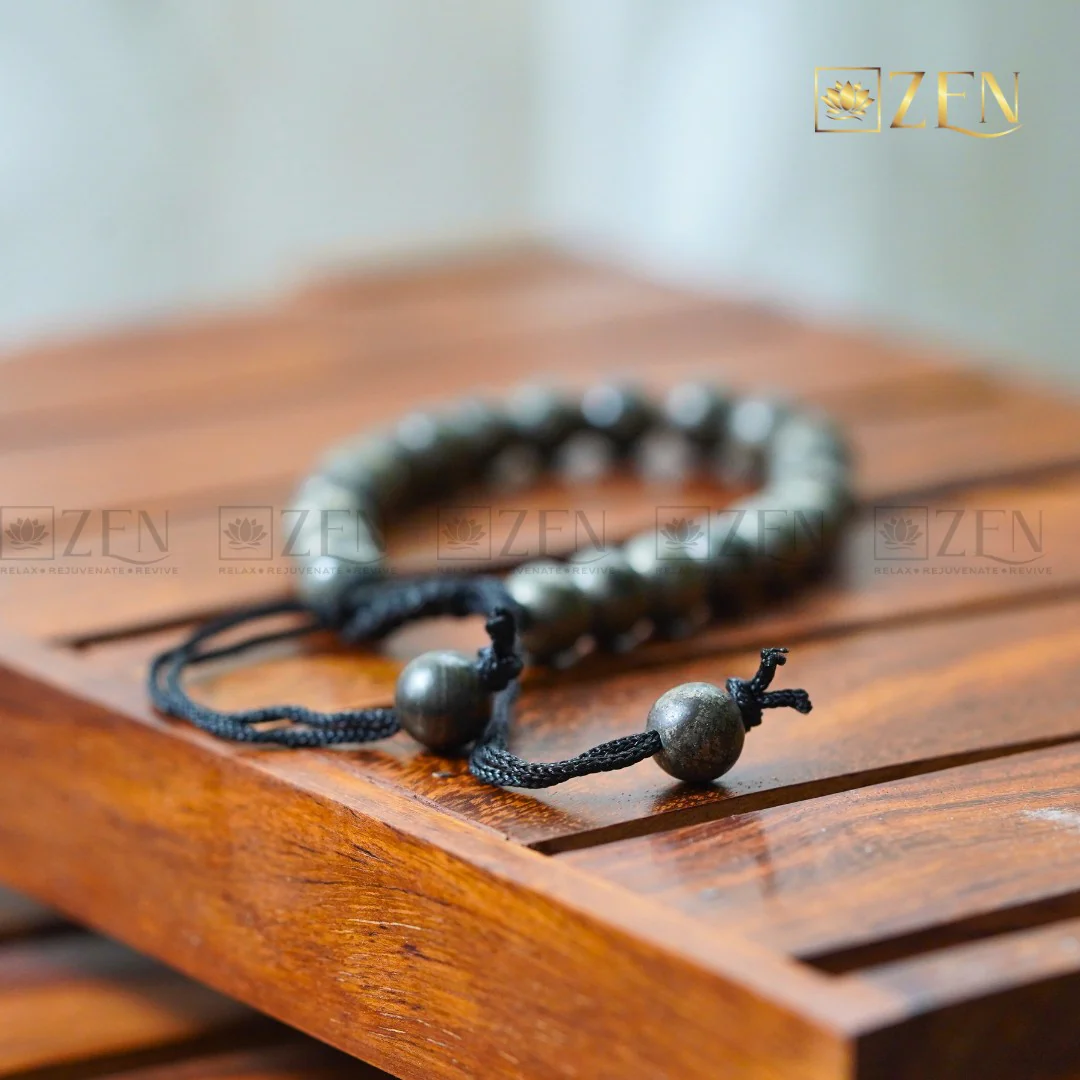 Pyrite Bracelet - Free Size - Image 4