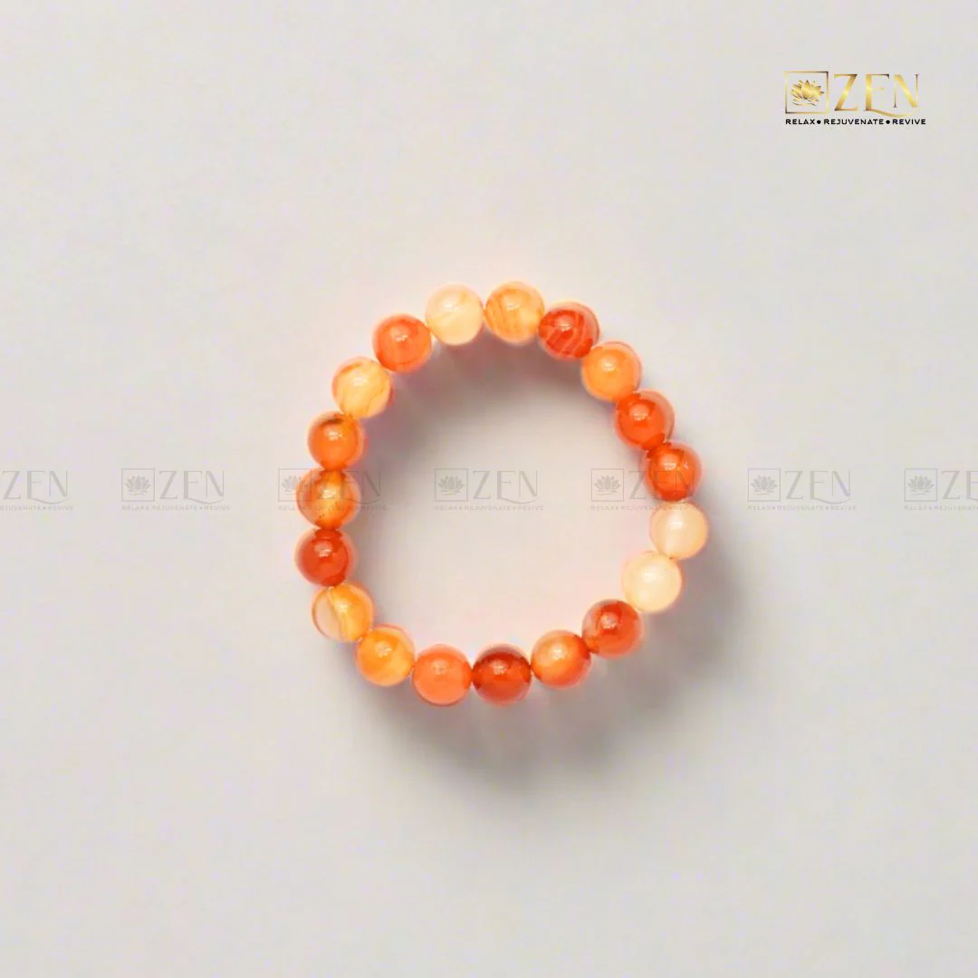 Red Carnelian Bracelet 10MM - Image 3