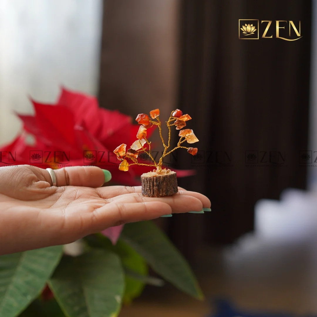 Red Carnelian Mini Tree - Image 2