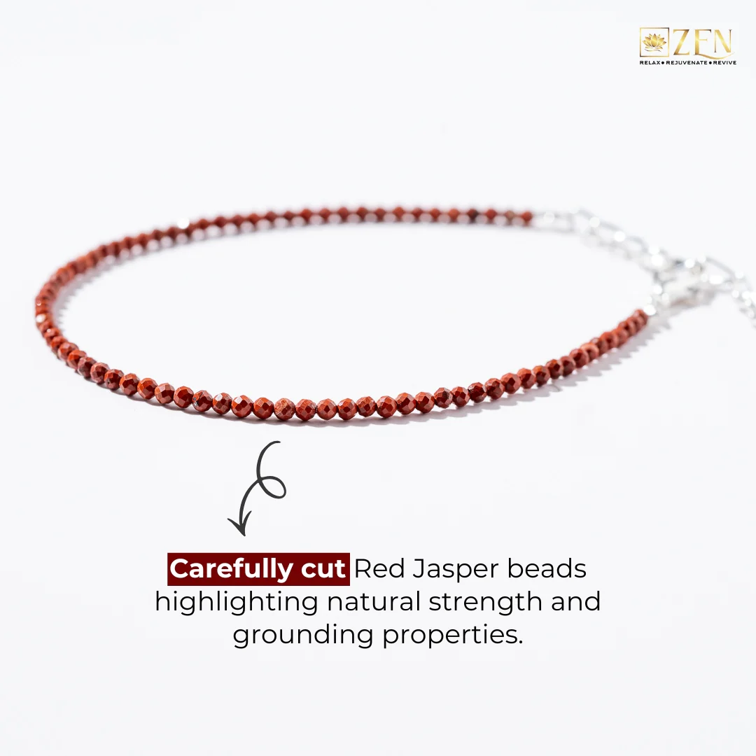 Red Jasper Anklet [Pack Of 2] - Image 4