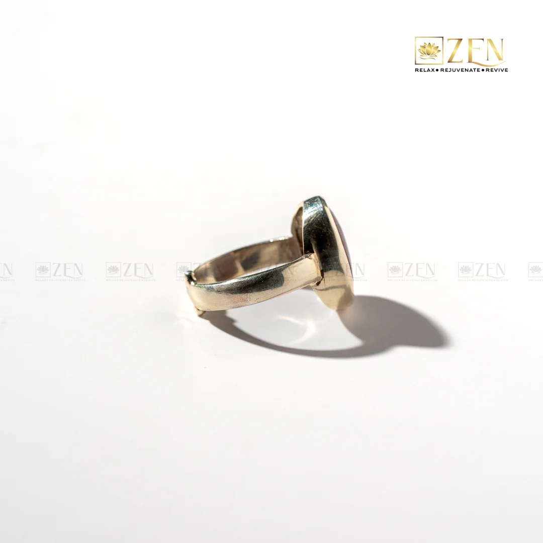 Red Jasper Silver Ring - Image 4