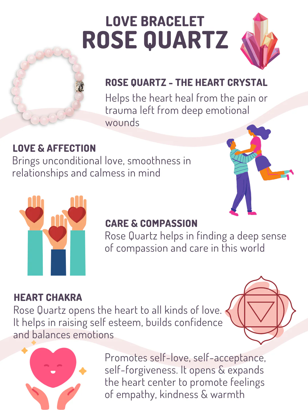 Rose Quartz Bracelet - Image 7