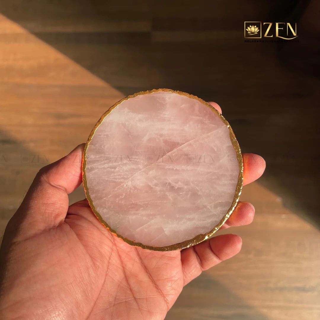 Rose Quartz Coasters (Pack Of 4) - Image 5