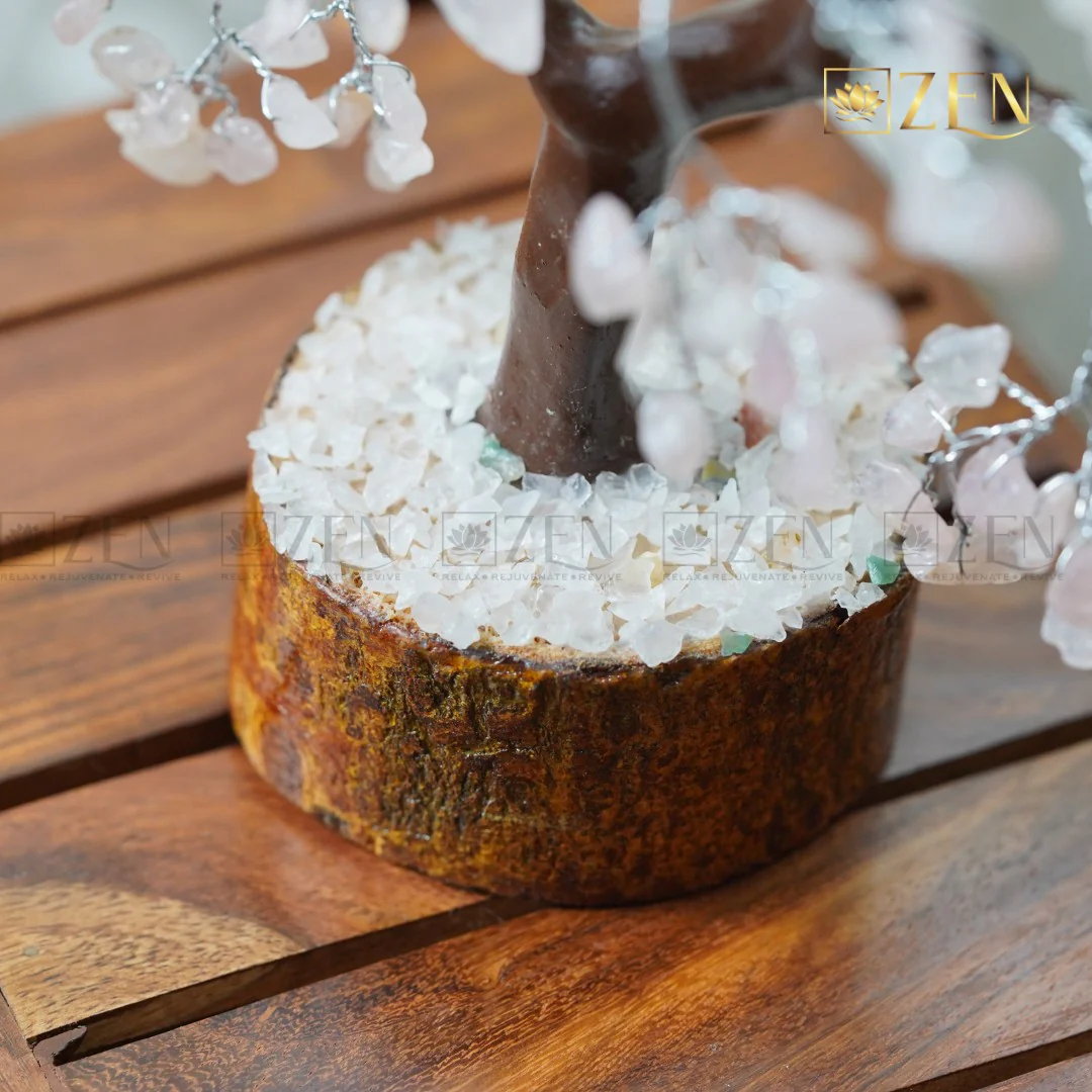 Rose Quartz Crystal Tree - 500 Chips - Image 2