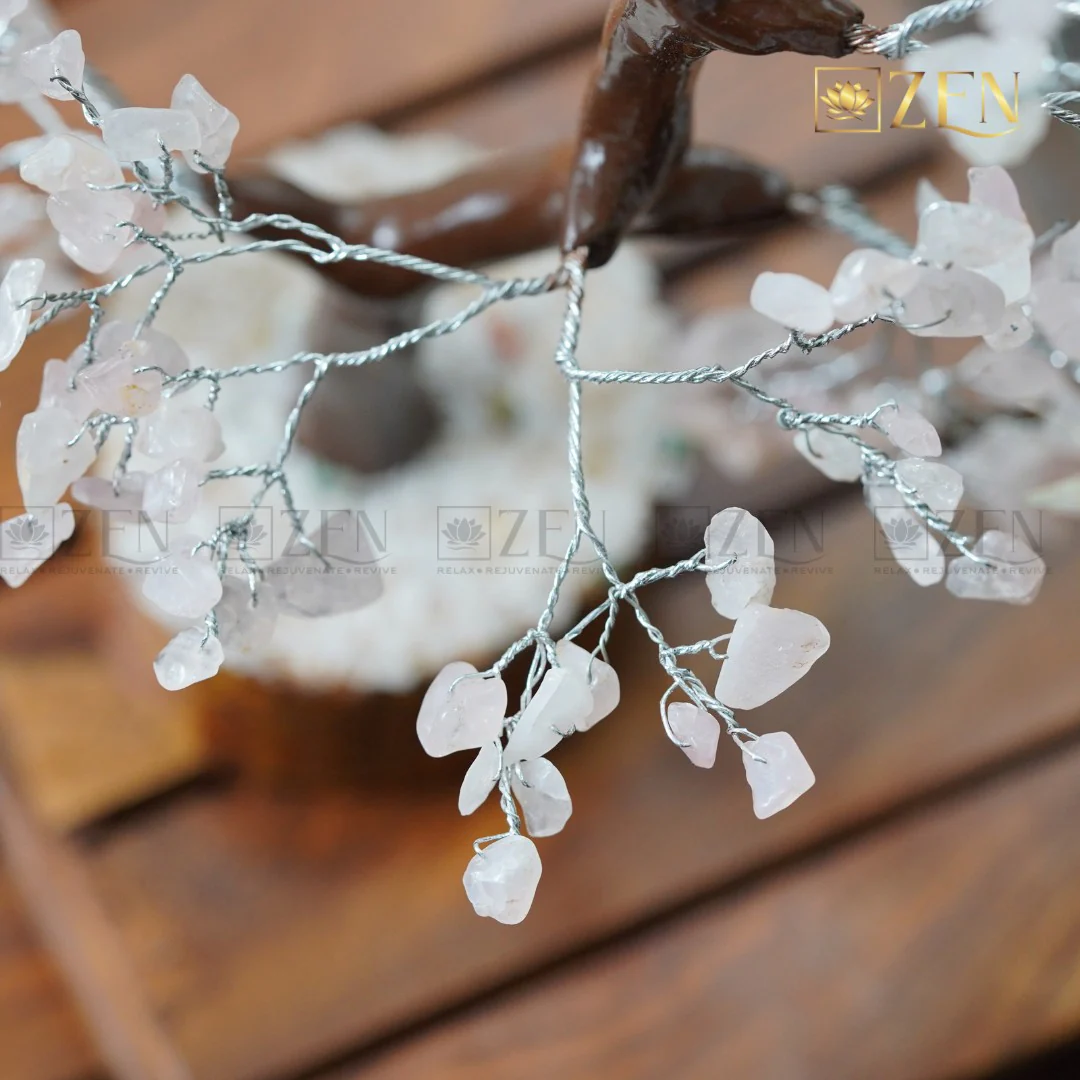 Rose Quartz Crystal Tree - 500 Chips - Image 3