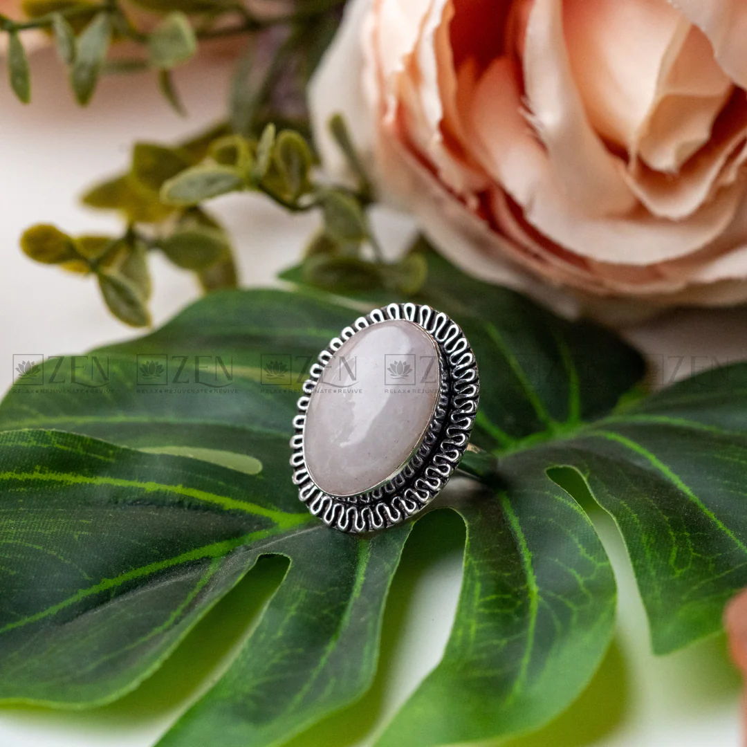 Rose Quartz Ring - Image 5