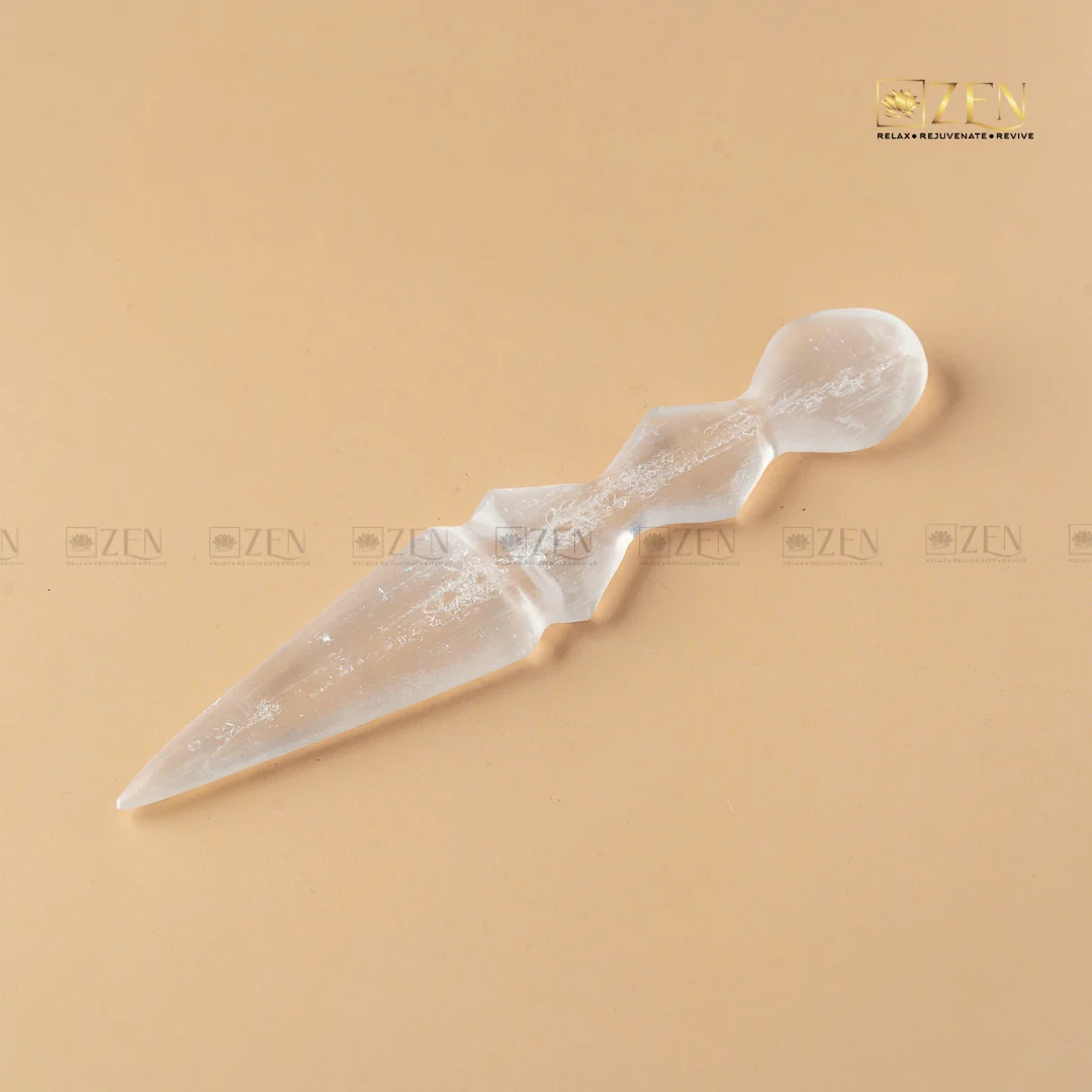 Selenite Aura Cleansing Tool - Image 4