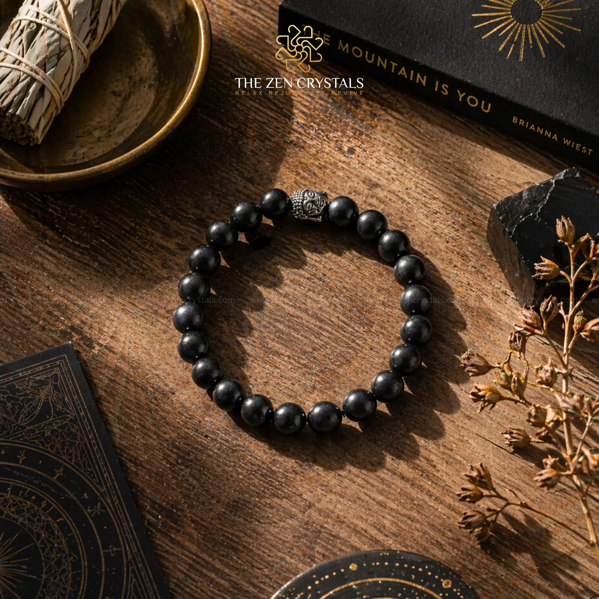 Shungite Bracelet for Grounding & Everyday Protection