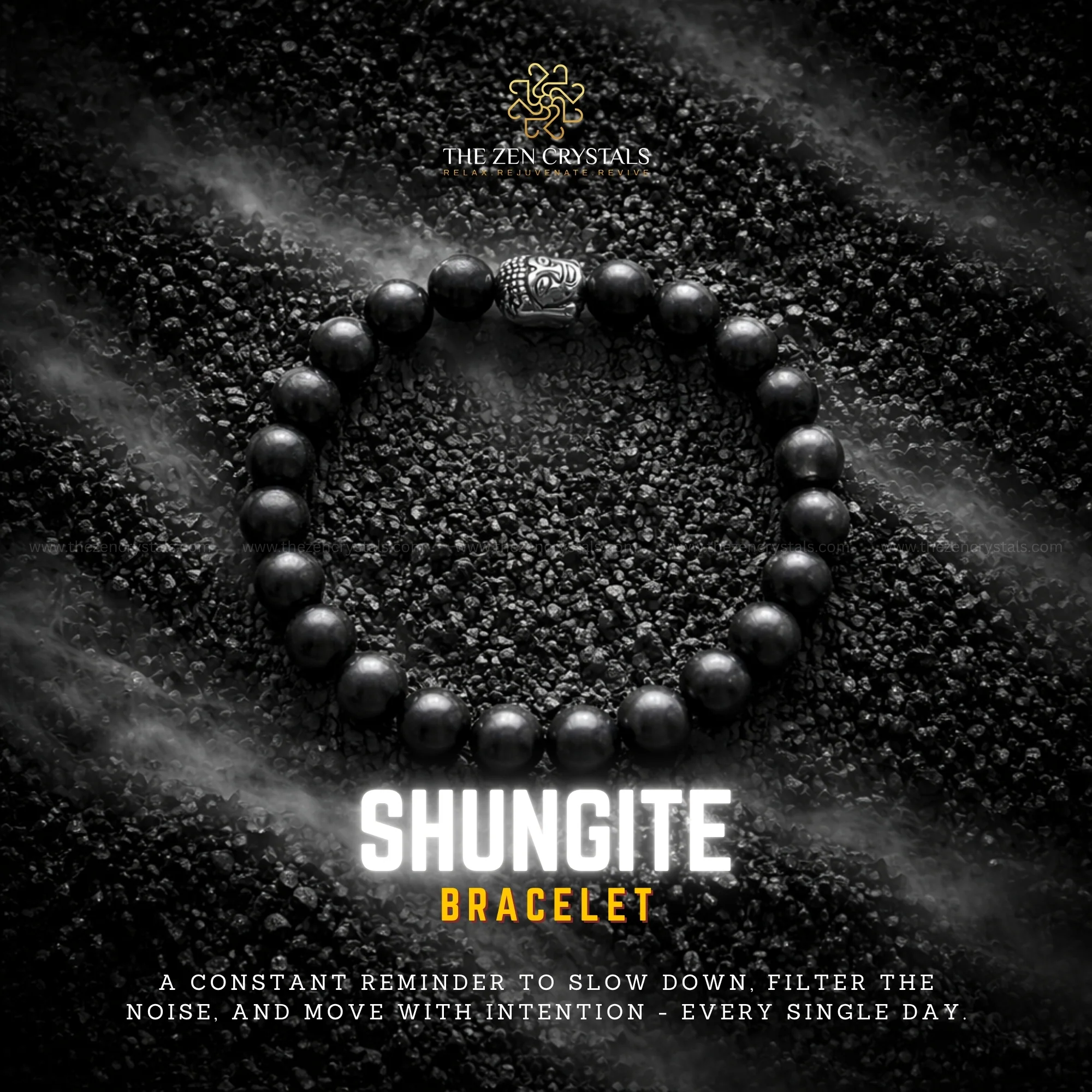 Shungite Bracelet for Grounding & Everyday Protection - Image 4